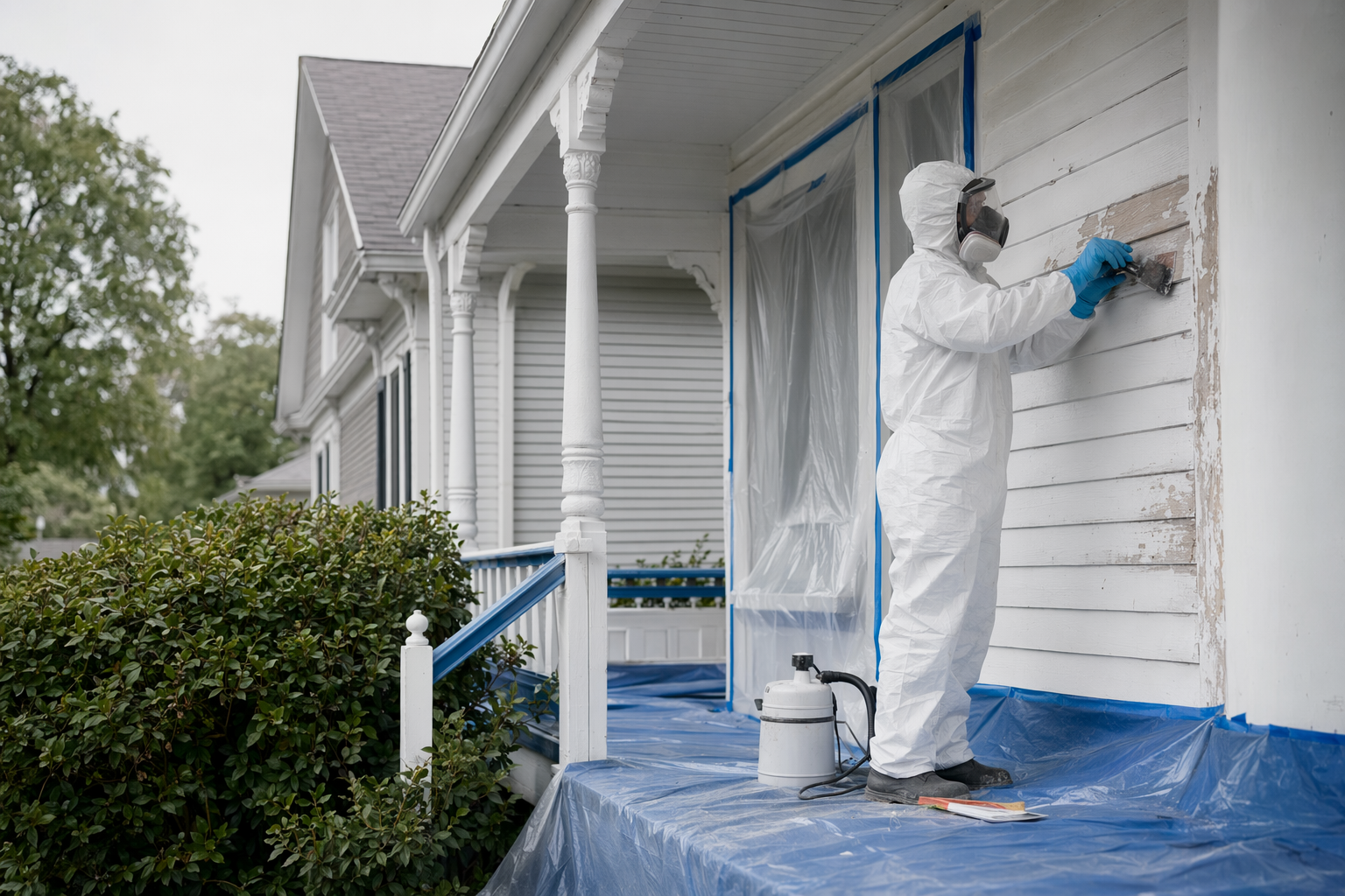 Lead paint — what to do in an older home