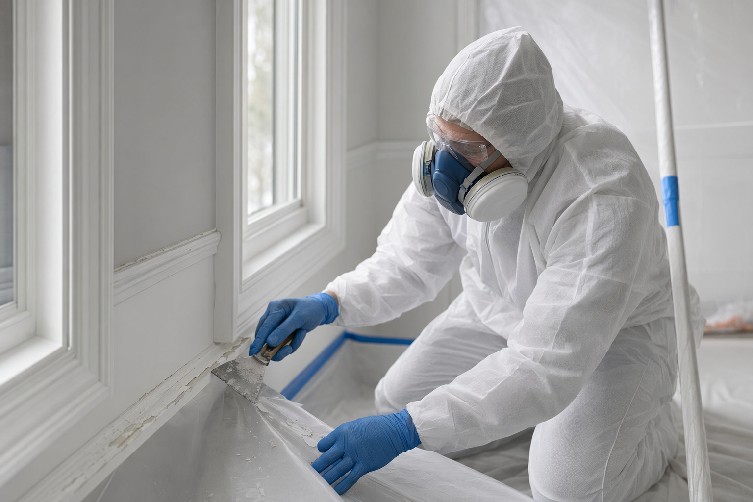 Lead paint abatement and removal