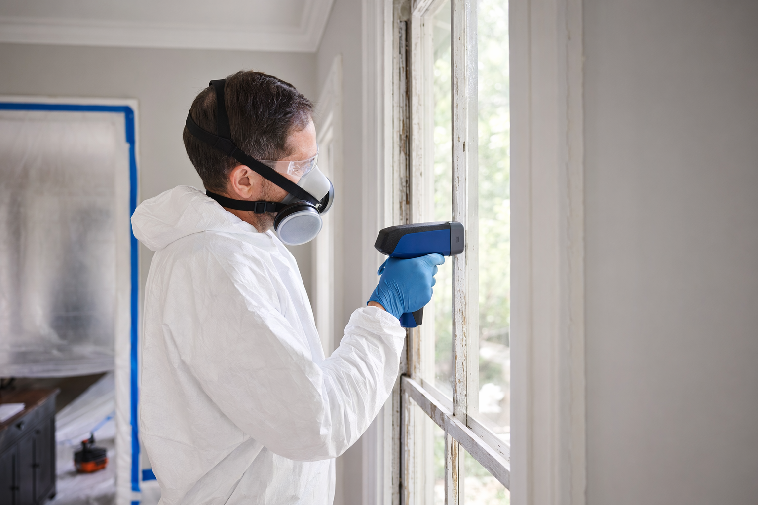 Lead paint inspection and risk assessment